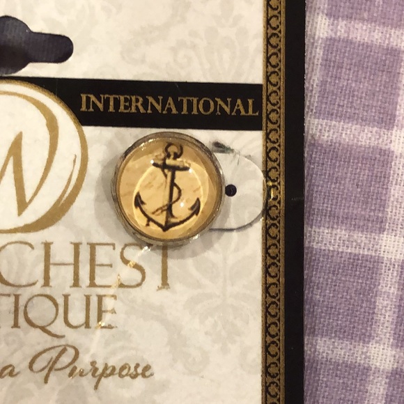 NEVER WORN: Anchor Earrings (MUST GO!) - Picture 4 of 4